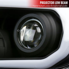 Load image into Gallery viewer, Spec-D Projector Headlights Toyota Sequoia (08-17) w/ Retro Style LED Tube - Black or Chrome Alternate Image