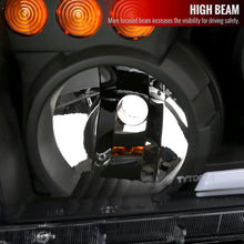 Load image into Gallery viewer, Spec-D Projector Headlights Toyota Sequoia (08-17) w/ Retro Style LED Tube - Black or Chrome Alternate Image