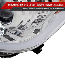 Load image into Gallery viewer, Spec-D Projector Headlights Toyota Tundra (2014-2021) w/ Switchback Sequential Turn Signal LED Bar - Black or Chrome Alternate Image