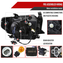 Load image into Gallery viewer, Spec-D Projector Headlights Toyota Tundra (2014-2021) w/ Switchback Sequential Turn Signal LED Bar - Black or Chrome Alternate Image