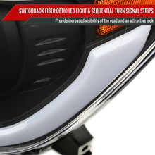 Load image into Gallery viewer, Spec-D Projector Headlights Toyota Tundra (2014-2021) w/ Switchback Sequential Turn Signal LED Bar - Black or Chrome Alternate Image
