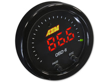 Load image into Gallery viewer, AEM X-Series OBD2 Gauge Black Bezel &amp; Black Faceplate 30-0311 Alternate Image