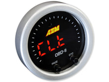 Load image into Gallery viewer, AEM X-Series OBD2 Gauge Black Bezel &amp; Black Faceplate 30-0311 Alternate Image