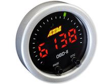 Load image into Gallery viewer, AEM X-Series OBD2 Gauge Black Bezel &amp; Black Faceplate 30-0311 Alternate Image