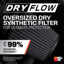Load image into Gallery viewer, K&amp;N Air Intake System Jeep Gladiator JT 3.6L V6 (2020-2024) [DRYFLOW Series] 30-1576 Alternate Image