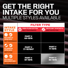 Load image into Gallery viewer, K&amp;N Air Intake System Jeep Gladiator JT 3.6L V6 (2020-2024) [DRYFLOW Series] 30-1576 Alternate Image