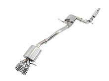 Load image into Gallery viewer, AWE Exhaust for VW Jetta 2.5 Sedan / Wagon (2005-2014) Track or Touring Catback with Silver or Black Tips - Touring Edition / Polished Silver Tips Alternate Image