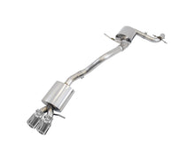 Load image into Gallery viewer, AWE Exhaust for VW Jetta 1.8 / 2.0 Sedan (2012-2018) Track or Touring Catback with Silver or Black Tips - Touring Edition / Polished Silver Tips Alternate Image