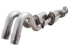 Load image into Gallery viewer, AWE Exhaust for Toyota Tacoma 3rd Gen 3.5L (2016-2023) 0FG Catback with BashGuard - Turn Down / Silver / Black Tips Alternate Image