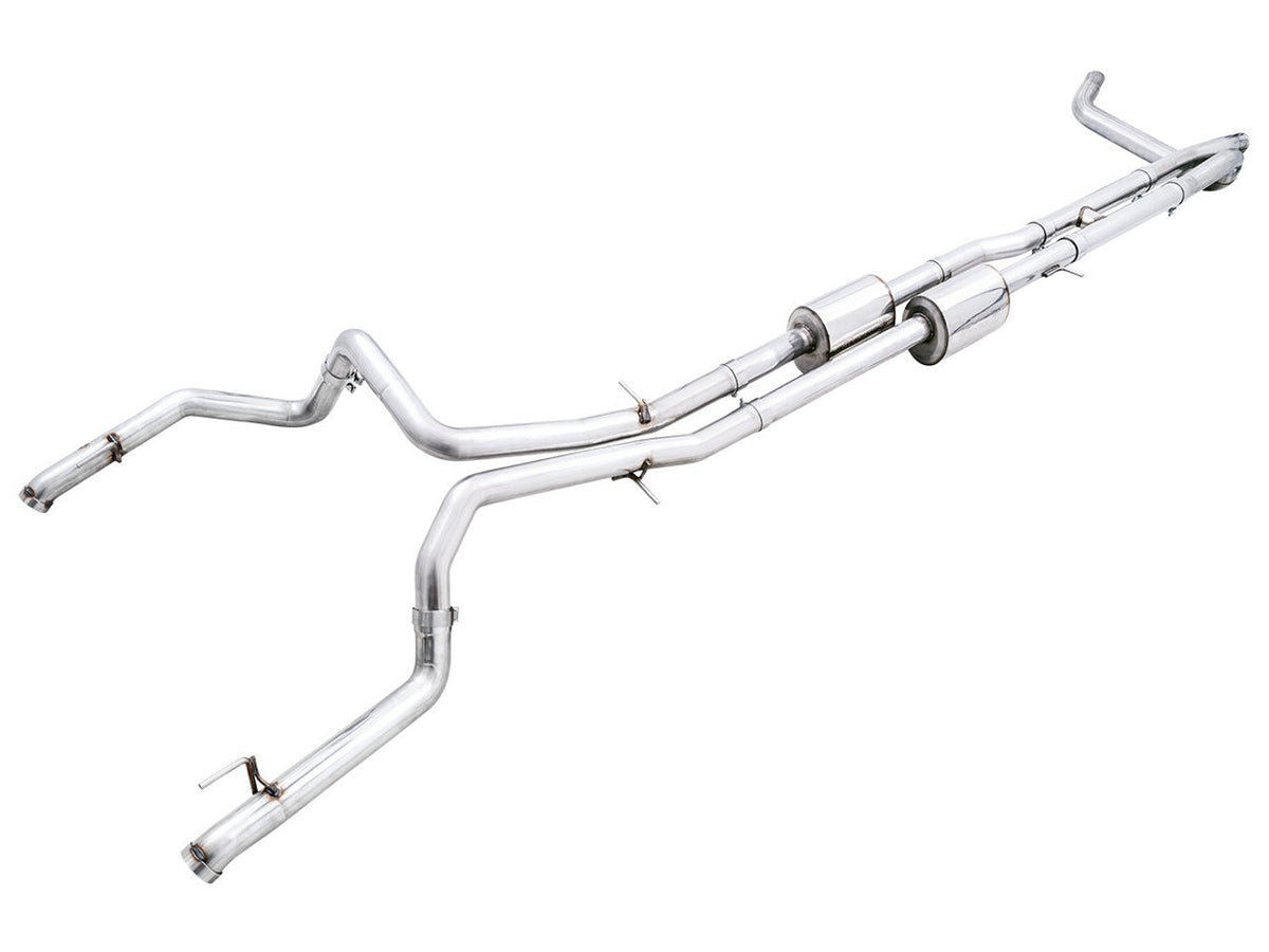 AWE 0FG Exhaust Chevy Silverado 1500 ZR2 & GMC Sierra 1500 AT4X (22–25