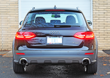 Load image into Gallery viewer, AWE Exhaust for Audi Allroad Wagon 2.0T Quattro (2013-2016) Touring Catback with Dual Outlet Silver or Black Tips - Polished Silver Alternate Image