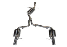 Load image into Gallery viewer, AWE Exhaust for Audi A4 2.0T Quattro (2009–2016) Touring Catback with Silver or Black Tips - Polished Silver Tips / Dual Tip Alternate Image