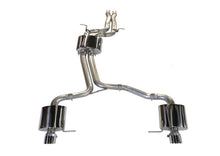 Load image into Gallery viewer, AWE Exhaust for Audi Q5 SUV 3.0T Quattro AWD (2013–2017) Touring Dual Outlet Catback with Silver or Black Tips - Chrome Silver Tips Alternate Image