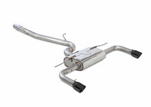 Load image into Gallery viewer, AWE Exhaust for Audi A3 Quattro 2.0 Sedan (2015-2020) Touring Dual Outlet Catback with Silver or Black 90 mm Tips - Diamond Black Alternate Image
