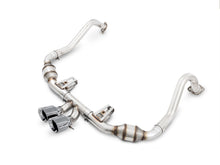 Load image into Gallery viewer, AWE Exhaust Porsche 718 Boxster (13-16) Cayman (14-16) Track / Touring / SwitchPath Catback with Black or Silver Tips - Touring / Chrome Silver Tips Alternate Image