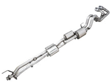Load image into Gallery viewer, AWE Exhaust for Toyota Tacoma 3rd Gen 3.5L (2016-2023) 0FG Catback with BashGuard - Turn Down / Silver / Black Tips Alternate Image