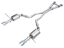 Load image into Gallery viewer, AWE Exhaust for Dodge Durango SRT 6.2L / 6.4L Sport Utility (2018-2026) Track or Touring Catback with Silver or Black TipsL Alternate Image