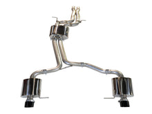Load image into Gallery viewer, AWE Exhaust for Audi Q5 SUV 3.0T Quattro AWD (2013–2017) Touring Dual Outlet Catback with Silver or Black Tips - Diamond Black Tips Alternate Image