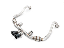 Load image into Gallery viewer, AWE Exhaust Porsche 718 Boxster (13-16) Cayman (14-16) Track / Touring / SwitchPath Catback with Black or Silver Tips - Touring / Diamond Black Tips Alternate Image