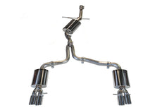 Load image into Gallery viewer, AWE Exhaust for Audi A4 2.0T Quattro (2009–2016) Touring Catback with Silver or Black Tips - Polished Silver Tips / Quad Tip Alternate Image