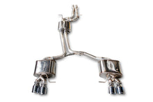 Load image into Gallery viewer, AWE Exhaust for Audi SQ5 3.0 Sport Utility (2014-2017) Touring Catback with 4" Quad Silver or Black Tips - Chrome Silver Tips Alternate Image
