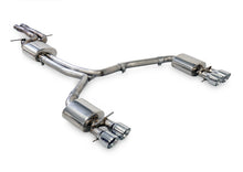 Load image into Gallery viewer, AWE Exhaust for Audi A7 Quattro 3.0 Hatchback (2015-2018) Touring Catback with Quad Outlet Silver or Black Tips - Chrome Silver Tips Alternate Image