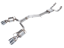 Load image into Gallery viewer, AWE Exhaust for Audi S6 / S7 2.9 (2020-2025) Track or Touring Catback with 4.5” Silver or Black Tips - Touring Edition / Diamond Black Tips Alternate Image