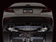 Load image into Gallery viewer, AWE Exhaust for Subaru WRX 2.4 Sedan (2022-2026) Track or Touring Axleback with Black or Silver Tips Alternate Image