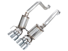 Load image into Gallery viewer, AWE Exhaust for Corvette C6 Z06 7.0 Hatchback (06-13) ZR1 6.2 Hatchback (09-13) Track or Touring Axleback with Black or Silver Tips - Track Edition / Chrome Silver Tips Alternate Image