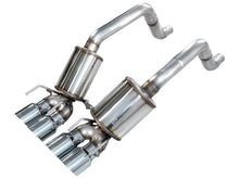 Load image into Gallery viewer, AWE Exhaust for Corvette C6 6.0 / 6.2 (05-08) C6 6.2L (09-13) Track or Touring Axleback with Black or Silver Tips - 2005-2008 / Touring Edition / Chrome Silver Tips Alternate Image