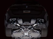 Load image into Gallery viewer, AWE Exhaust BMW M5 G90 G99 (2025-2026) Track or Touring Catback with 4.5" Tips - Track / Dual 4.5" Slash Cut Chrome Silver Tips Alternate Image