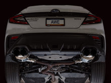 Load image into Gallery viewer, AWE Exhaust for Subaru WRX 2.4 Sedan (2022-2026) Track or Touring Axleback with Black or Silver Tips Alternate Image