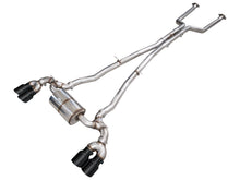 Load image into Gallery viewer, AWE Exhaust BMW M5 G90 G99 (2025-2026) Track or Touring Catback with 4.5" Tips - Touring / Dual 4.5" Slash Cut Diamond Black Tips Alternate Image