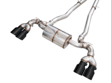 Load image into Gallery viewer, AWE Exhaust BMW M5 G90 G99 (2025-2026) Track or Touring Catback with 4.5" Tips - Track / Dual 4.5" Slash Cut Chrome Silver Tips Alternate Image