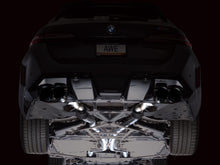 Load image into Gallery viewer, AWE Exhaust BMW M5 G90 G99 (2025-2026) Track or Touring Catback with 4.5" Tips - Track / Dual 4.5" Slash Cut Chrome Silver Tips Alternate Image