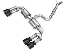 Load image into Gallery viewer, AWE Exhaust for Audi S3 8Y 2.0 Sedan (2022-2026) Track or Touring Catback with 4.5” Silver or Black Tips Alternate Image