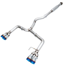 Load image into Gallery viewer, AWE Exhaust Subaru WRX FA20 / WRX STI EJ25 (15 -21) Catback w/ 102mm Quad Tips - Track or Touring Alternate Image
