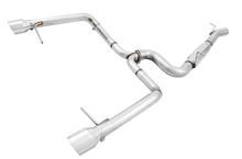 Load image into Gallery viewer, AWE Exhaust for VW Golf 1.8 Wagon (2017-2019) Track or Touring Catback with Silver or Black Tips - Track Edition / Polished Silver Tips Alternate Image