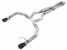Load image into Gallery viewer, AWE Exhaust Ford Mustang Coupe GT S650 (24-26) Catback w/ 4" Quad or 4.5" Dual Tips - Track / Touring / SwitchPath - Track / 4.5” Dual Tips / Diamond Black Tips Alternate Image