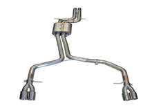 Load image into Gallery viewer, AWE Exhaust for Audi S4 B8.5 3.0 Sedan (2013-2016) Track or Touring Catback with Silver or Black Tips - Track Edition / 3.5 Inches / Chrome Silver Tips Alternate Image