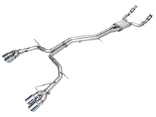 Load image into Gallery viewer, AWE Exhaust for Audi S6 / S7 2.9 (2020-2025) Track or Touring Catback with 4.5” Silver or Black Tips - Track Edition / Diamond Black Tips Alternate Image