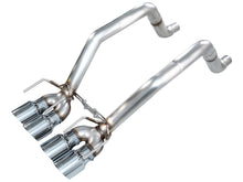 Load image into Gallery viewer, AWE Exhaust for Corvette C6 6.0 / 6.2 (05-08) C6 6.2L (09-13) Track or Touring Axleback with Black or Silver Tips - 2005-2008 / Track Edition / Chrome Silver Tips Alternate Image