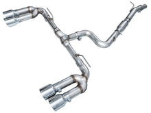 Load image into Gallery viewer, AWE Exhaust for Audi S3 8Y 2.0 Sedan (2022-2026) Track or Touring Catback with 4.5” Silver or Black Tips Alternate Image