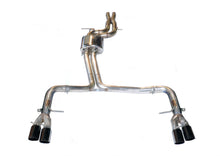 Load image into Gallery viewer, AWE Exhaust for Audi S4 B8.5 3.0 Sedan (2013-2016) Track or Touring Catback with Silver or Black Tips - Track Edition / 3.5 Inches / Diamond Black Tips Alternate Image