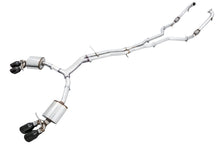Load image into Gallery viewer, AWE Exhaust for Audi S5 Coupe / Sportback 3.0T Quattro AWD (2018–2024) Track / Touring / SwitchPath Catback with Silver or Black Tips - Sportback / Touring / Diamond Black Tips Alternate Image