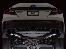 Load image into Gallery viewer, AWE Exhaust for Subaru WRX 2.4 Sedan (2022-2026) Track or Touring Axleback with Black or Silver Tips Alternate Image