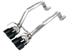 Load image into Gallery viewer, AWE Exhaust for Corvette C6 6.0 / 6.2 (05-08) C6 6.2L (09-13) Track or Touring Axleback with Black or Silver Tips - 2005-2008 / Track Edition / Diamond Black Tips Alternate Image