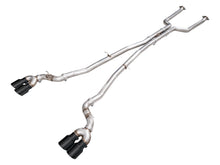 Load image into Gallery viewer, AWE Exhaust BMW M5 G90 G99 (2025-2026) Track or Touring Catback with 4.5" Tips - Track / Dual 4.5" Slash Cut Diamond Black Tips Alternate Image