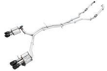 Load image into Gallery viewer, AWE Exhaust for Audi S5 Coupe / Sportback 3.0T Quattro AWD (2018–2024) Track / Touring / SwitchPath Catback with Silver or Black Tips - Coupe / SwitchPath / Diamond Black Tips Alternate Image