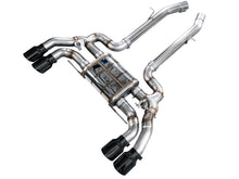 Load image into Gallery viewer, AWE Exhaust for BMW X3 X4 M / M Competition 3.0 Sport Utility (2020-2025) SwitchPath Axleback with Black or Silver Tips - Diamond Black Tips Alternate Image